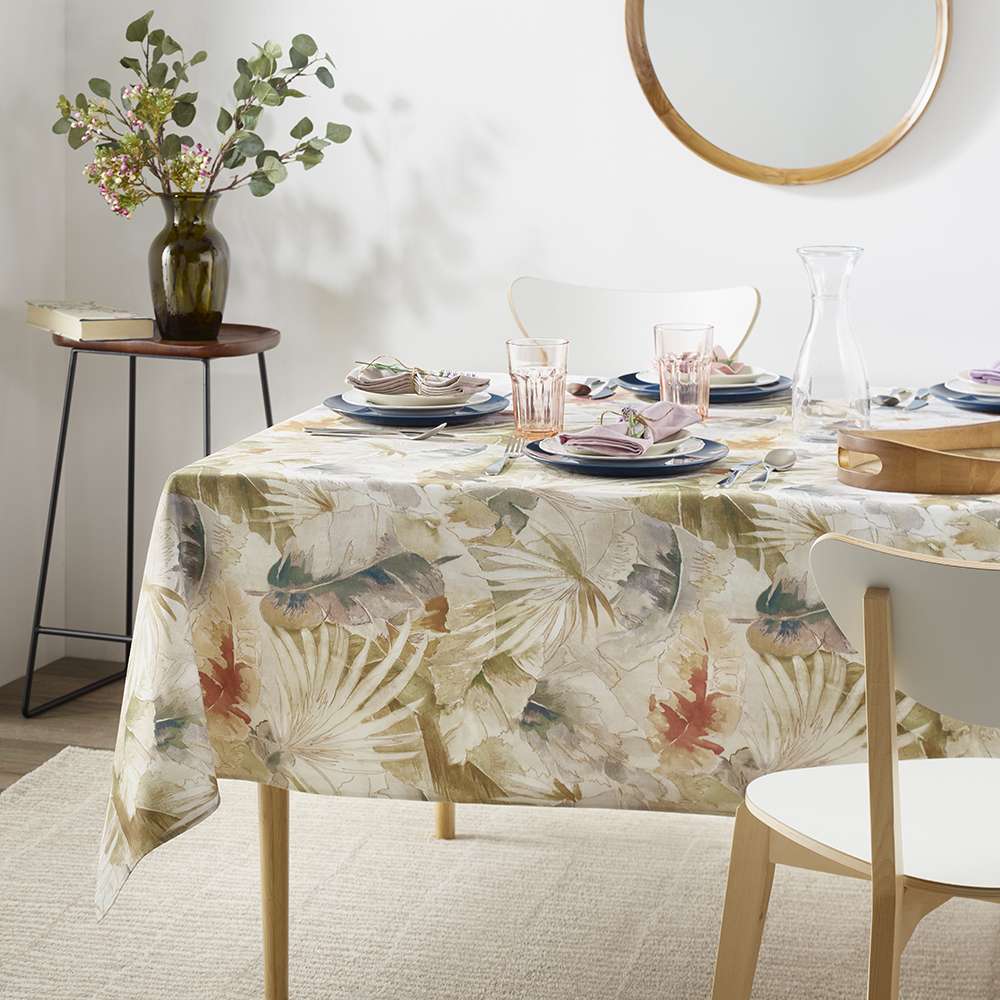 Скатерть Atenas Home Textile Temis, хлопок с покрытием, 150 х 250 см