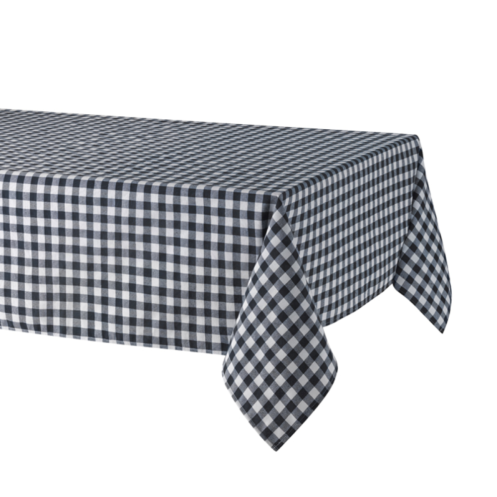 Скатертина Atenas Home Textile Sara Navy, бавовна з покриттям, 150 х 150 см