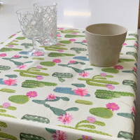 Скатертина Atenas Home Textile Tropic, бавовна з покриттям, 150 x 200 см