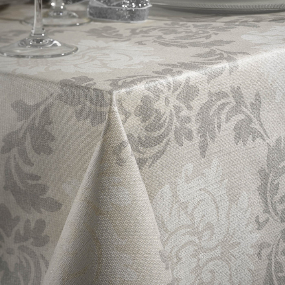 Скатертина Atenas Home Textile Elba Beige, бавовна з покриттям, 150 х 150 см