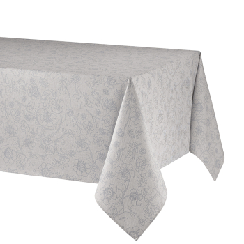 Скатерть Atenas Home Textile Helena Plata, хлопок с покрытием, 150 х 300 см