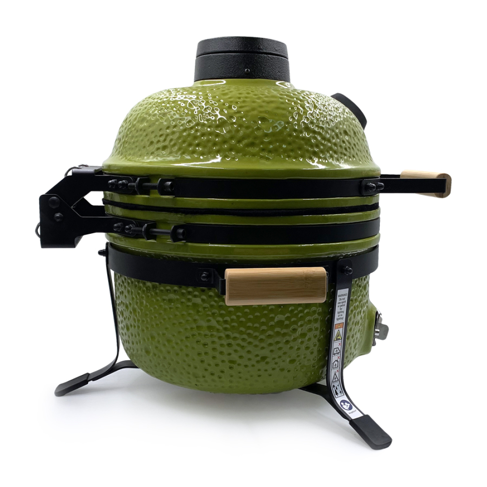 Средний керамический гриль-печь BergHOFF, зеленый