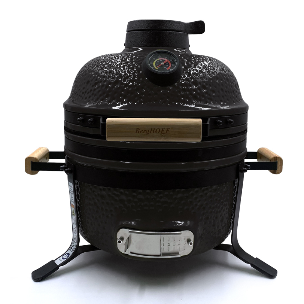 Середній керамічний гриль-піч BergHOFF, чорний