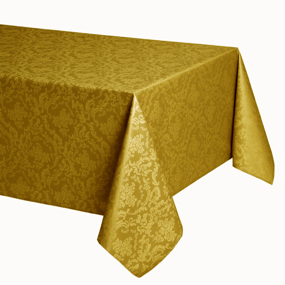 Скатерть Atenas Home Textile Ariadna Mostaza, хлопок с покрытием, 160 х 200 см