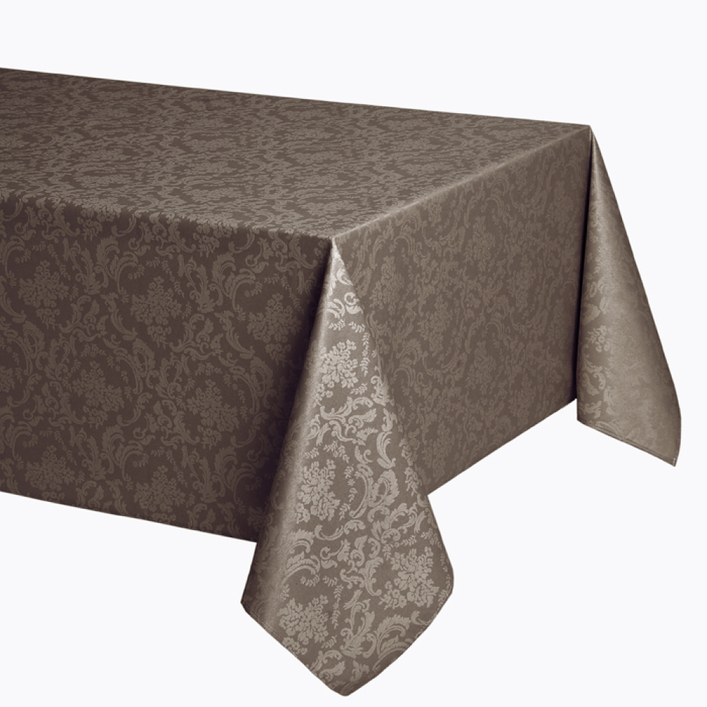 Скатертина Atenas Home Textile Ariadna Topo, бавовна з покриттям, 160 х 160 см