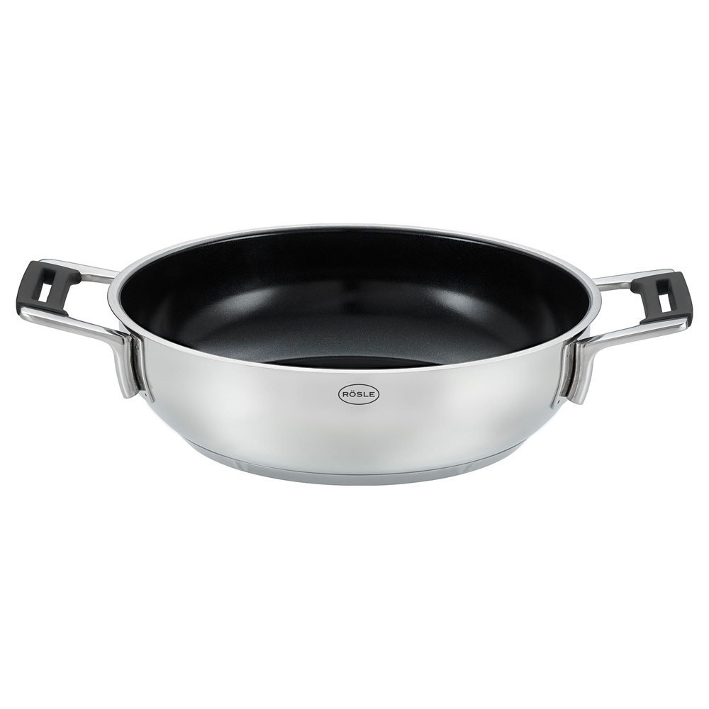 Сотейник из нержавеющей стали с керамическим покрытием Rosle SILENCE PRO, диам. 28 см, 4,5 л