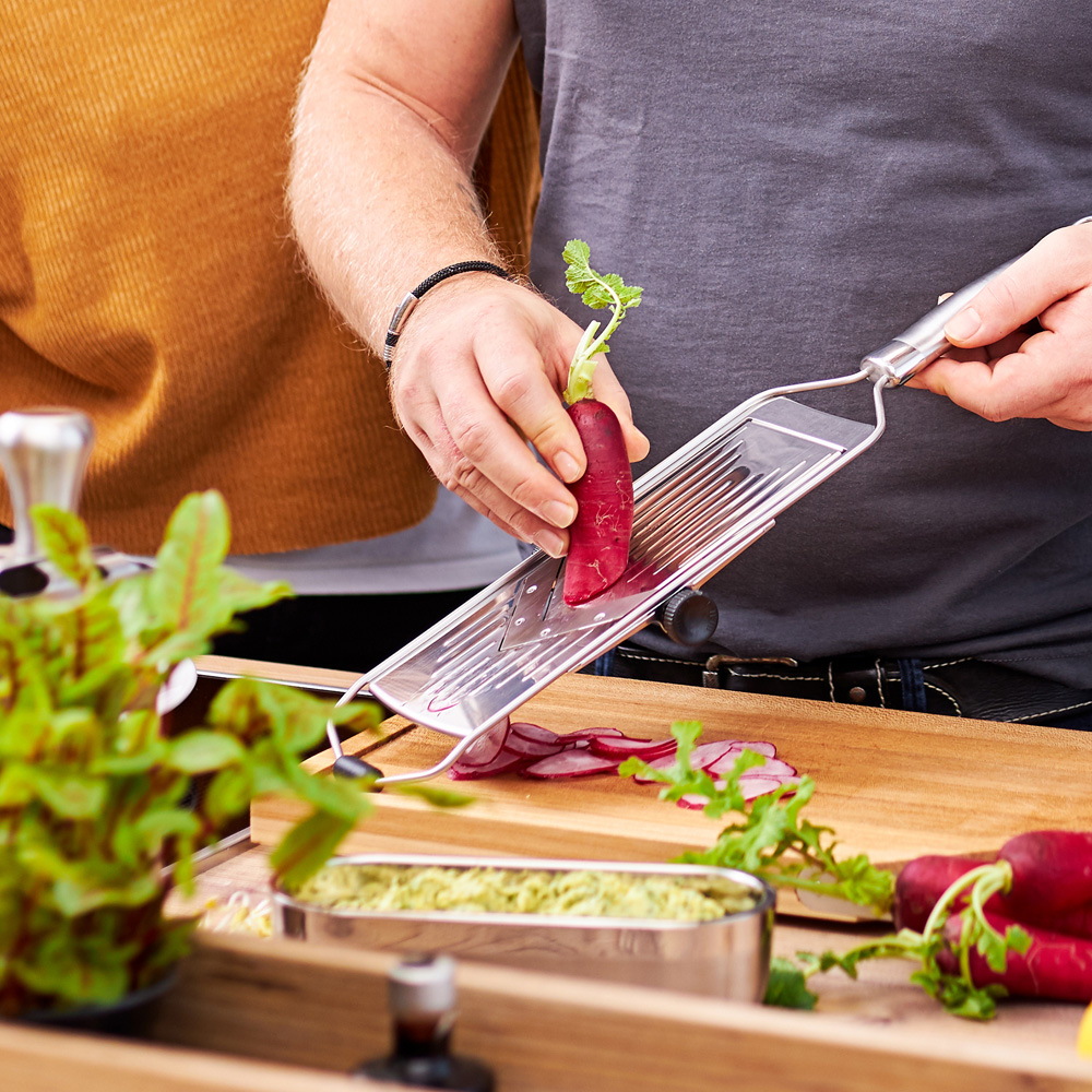 Терка-слайсер с регулировкой Rosle, 46 см