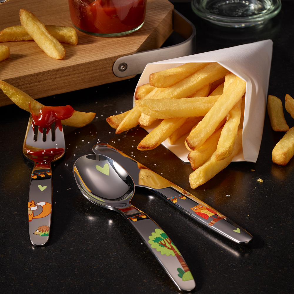 Набір дитячих столових приборів Rosle FOREST FRIENDS, 4 пр.