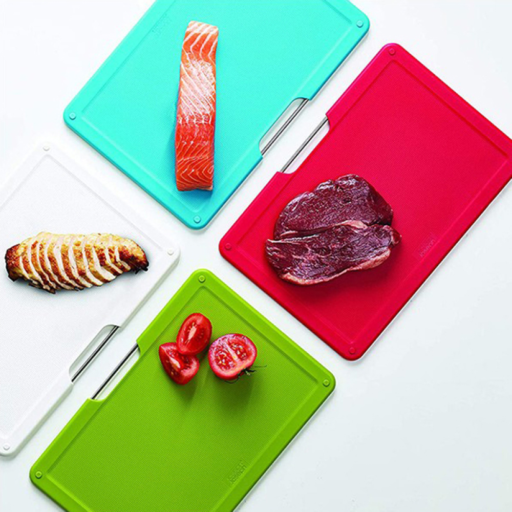 Набор разделочных досок с шеф-ножом и кейсом для хранения Joseph Joseph Chopping Board Set , 31,8 х 22,2 х 7,6 см, 6 пр.