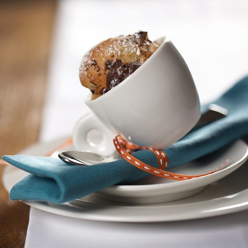 Чашка для эспрессо с блюдцем Maxwell & Williams WHITE BASICS ROUND, фарфор, 70 мл