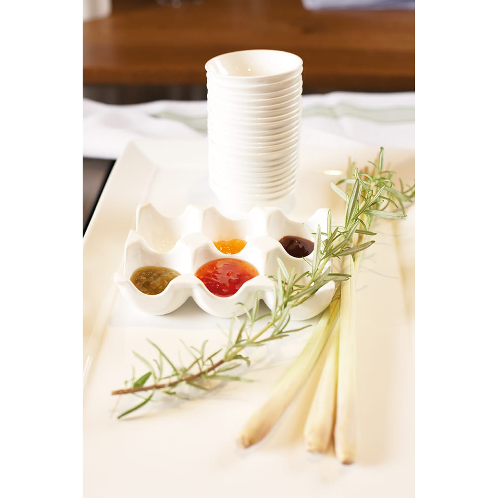 Менажниця Maxwell & Williams WHITE BASICS ACCESS порцелянаовий, 14,5 х 9,5 см