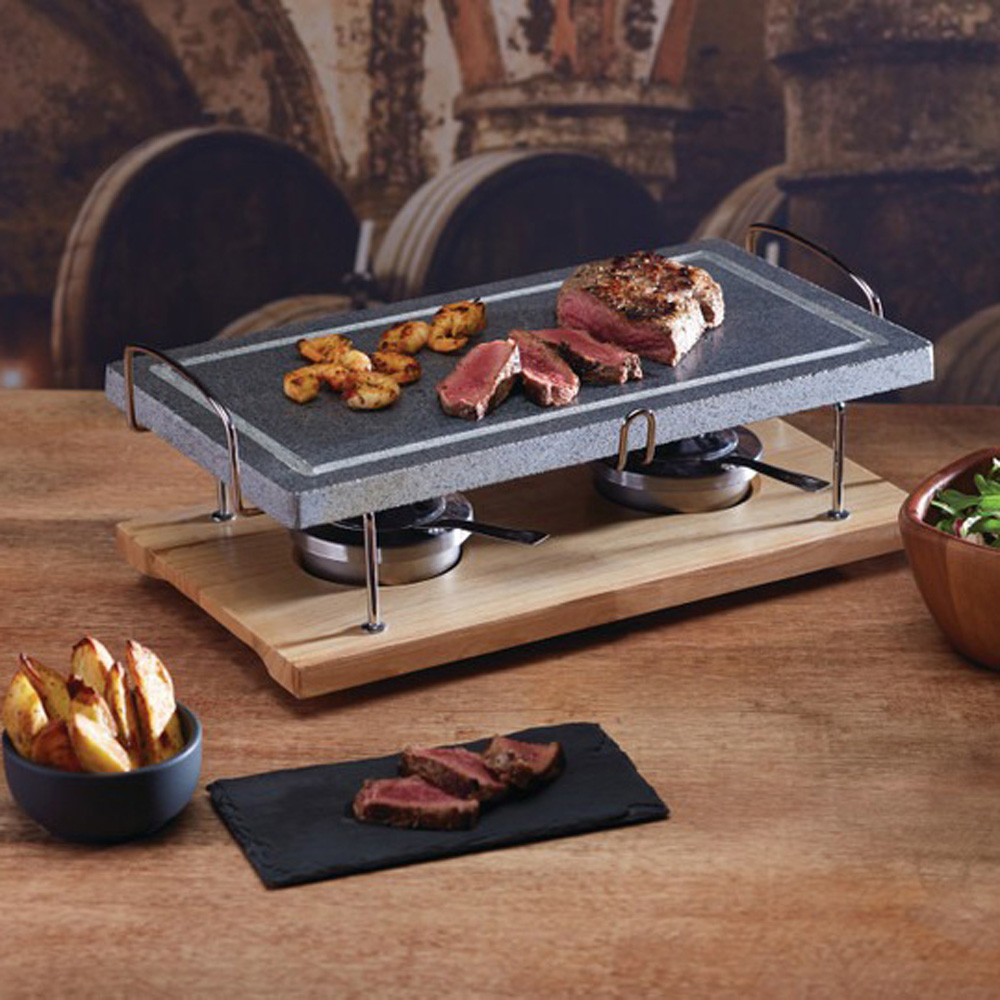 Гриль каменный настольный Kitchen Craft ARTESA, 42 х 22 см