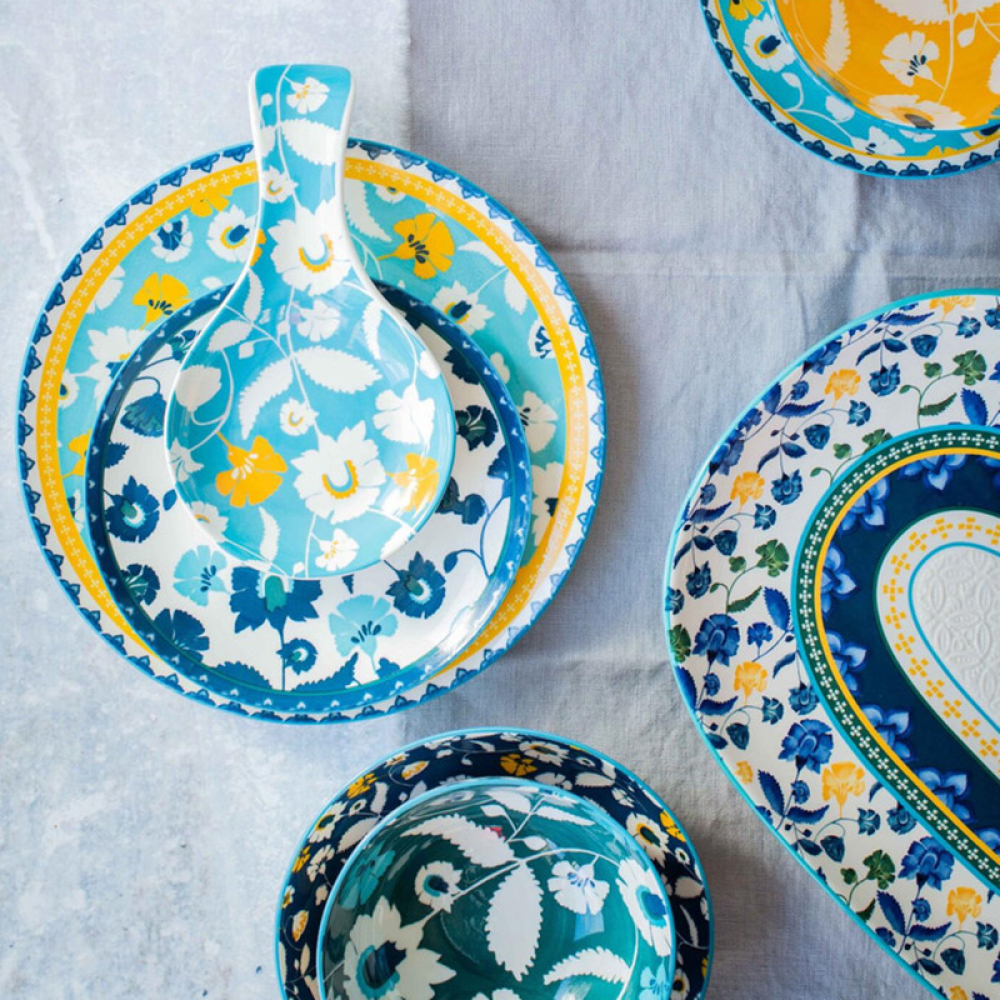 Подставка для ложки Maxwell & Williams RHAPSODY TEAL, фарфор, 23,5 х 13 см