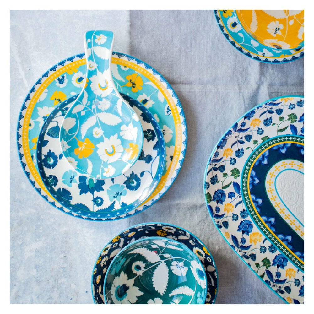 Подставка для ложки Maxwell & Williams RHAPSODY TEAL, фарфор, 23,5 х 13 см