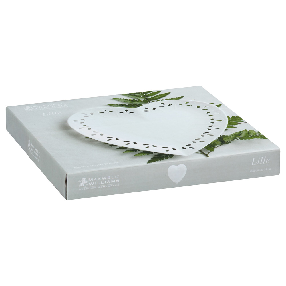 Тарілка сервірувальна Maxwell & Williams LILLE, порцеляна, діам. 22 см