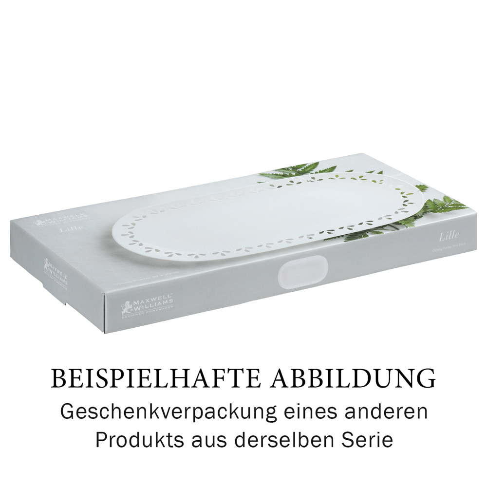 Блюдо овальное Maxwell & Williams LILLE, фарфор, 30 х 15 см