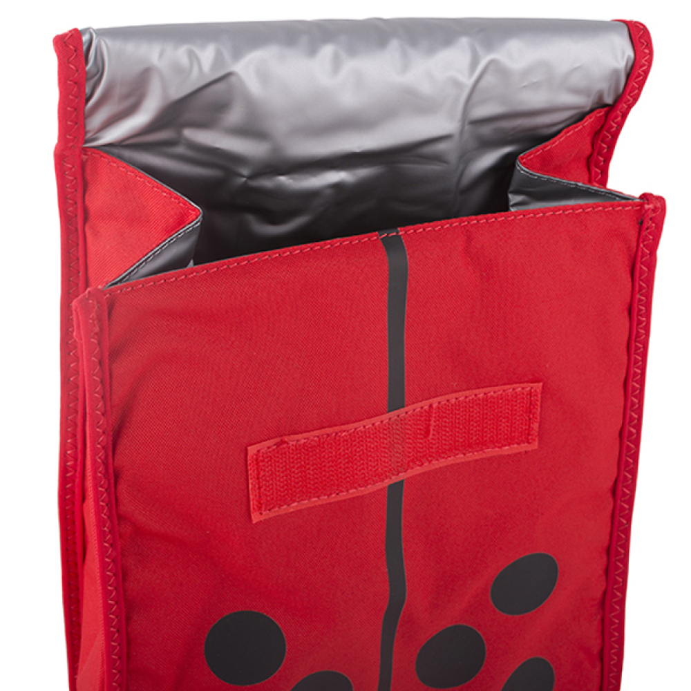 Детская термосумка для ланча Built Lady Bug, красная