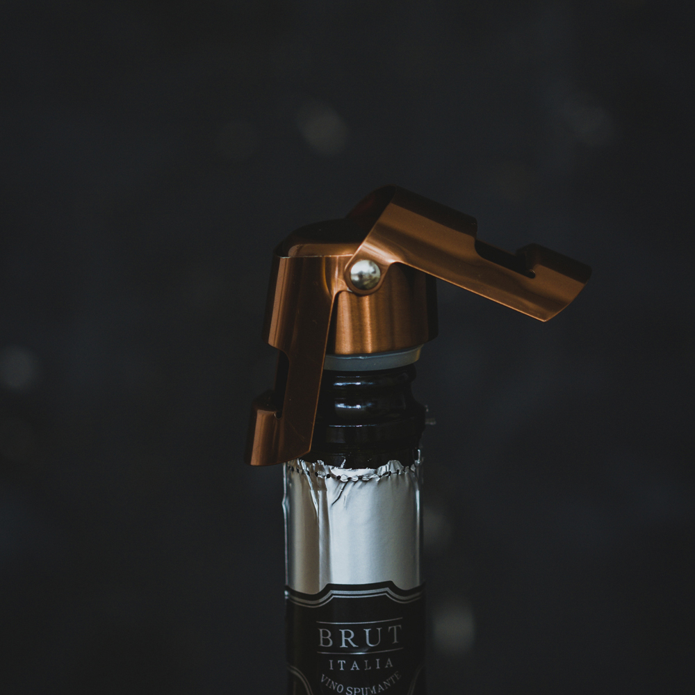 Пробка для бутылки шампанского Kitchen Craft BAR CRAFT WINE COPPER, медь