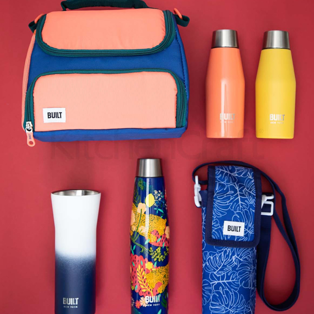 Бутылка металлическая Built Tropics, с двойными стенками, 330 мл