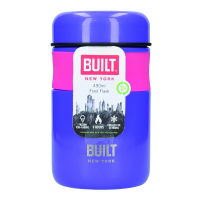 Контейнер для їжі Built Active, бузковий, 9 х 15,5 см, 490 мл