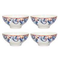 Набор мисок для мюсли CreativeTops Rococo Silk, фарфор, диам. 16 см, 4 шт.