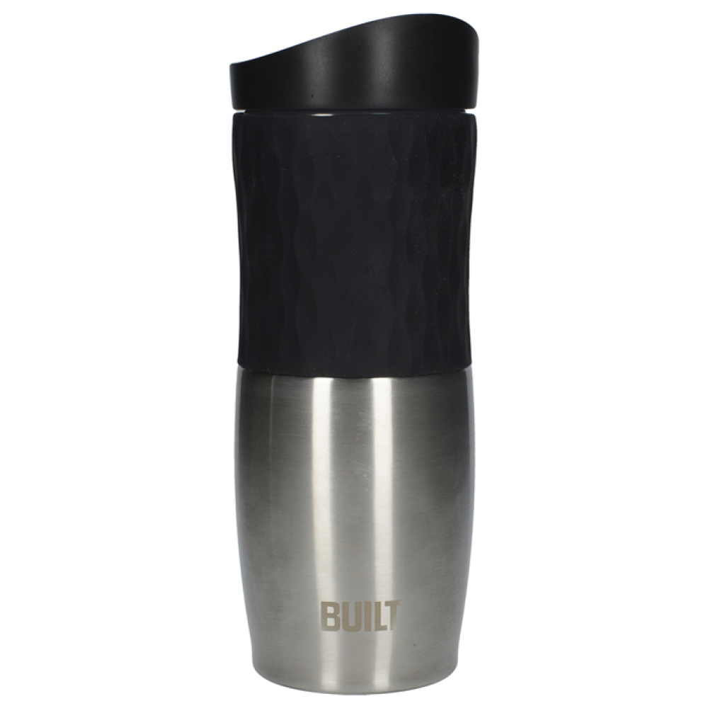 Термокухоль дорожній Built з подвійними стінками, сірий, 470 мл