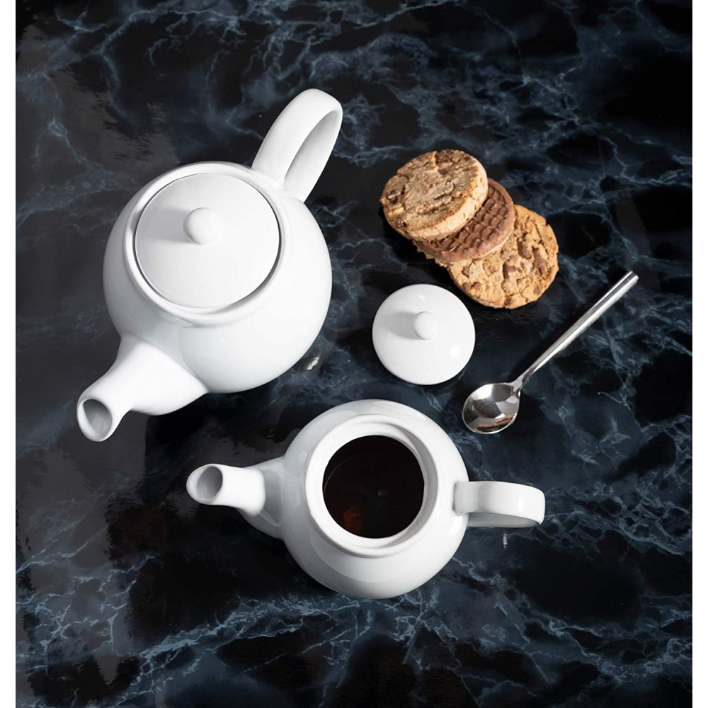 Чайник заварочный London Pottery PRIME, керамика, белый, 1000 мл