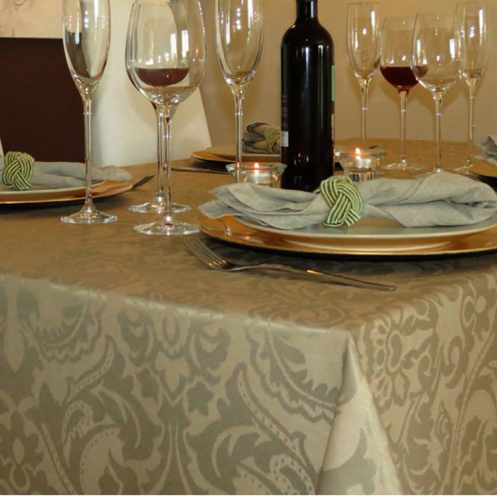 Скатерть Aitana textil Visconti Duna в рулоне, жаккард, ширина 140 см