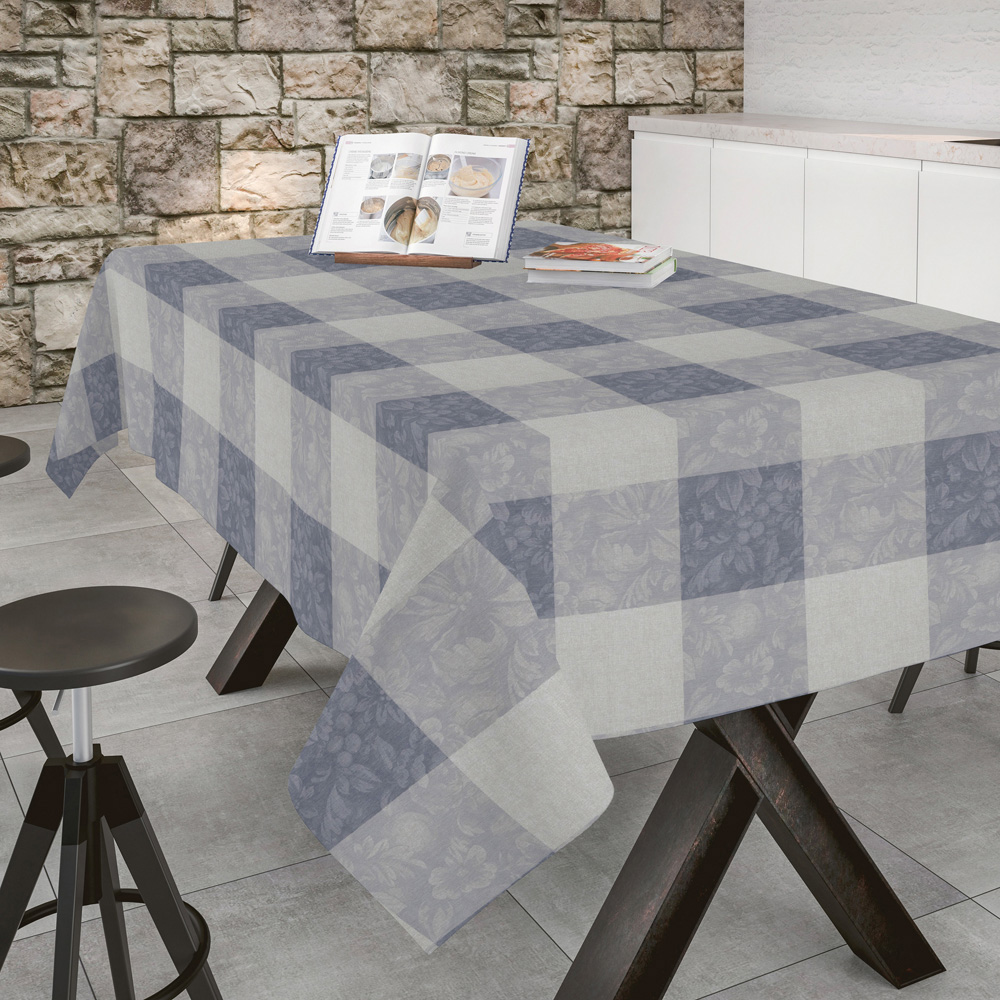 Скатертина Aitana textil Millet Gris, полікотон, 140 х 200 cм