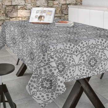 Скатерть Aitana textil Giotto Choco, поликотон, 140 х 200 см