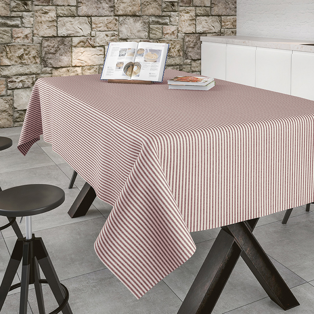 Скатерть Aitana textil Degas Burdeos, поликотон, 140 х 140 см