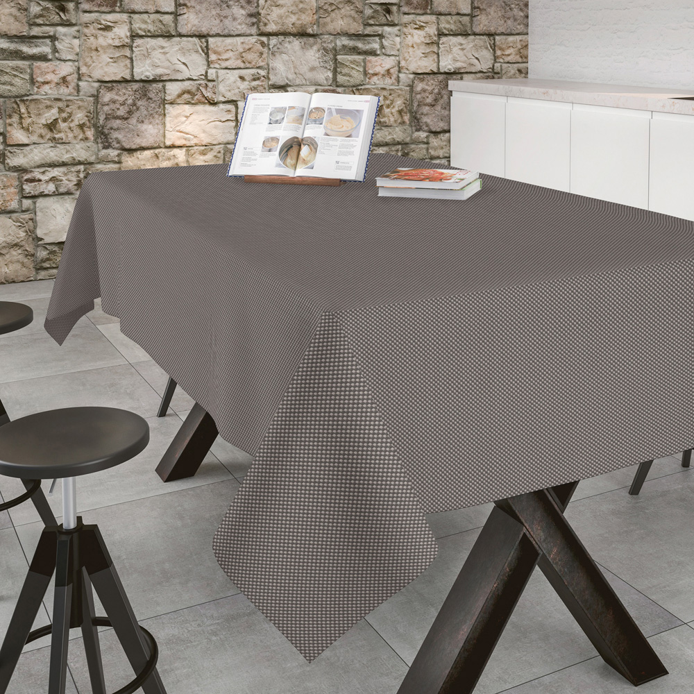 Скатерть Aitana textil Brocos Wood, поликотон, 140 х 200 cм