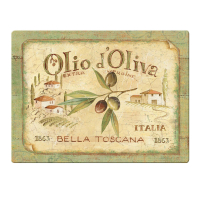 Дошка скляна CreativeTops Olio d'Oliva, 40 x 30 см