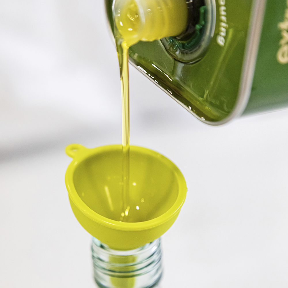 Воронка Kitchen Craft, силикон, синий, диам. 4,5 см