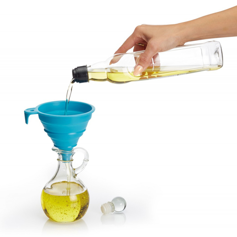 Воронка Kitchen Craft Colourworks, силикон, 11 см