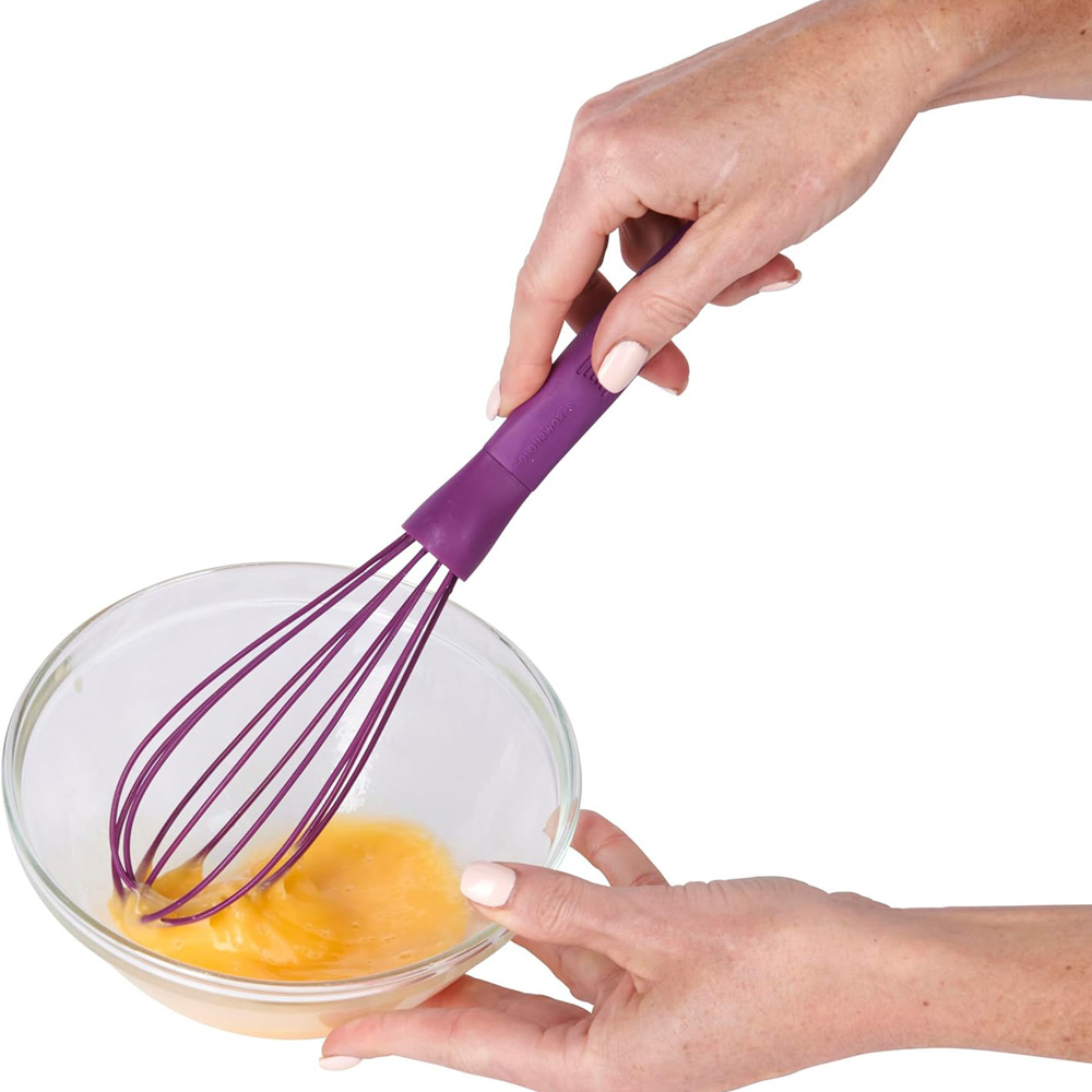 Венчик Kitchen Craft COLOUR WORKS, фиолетовый, силикон, 31 см