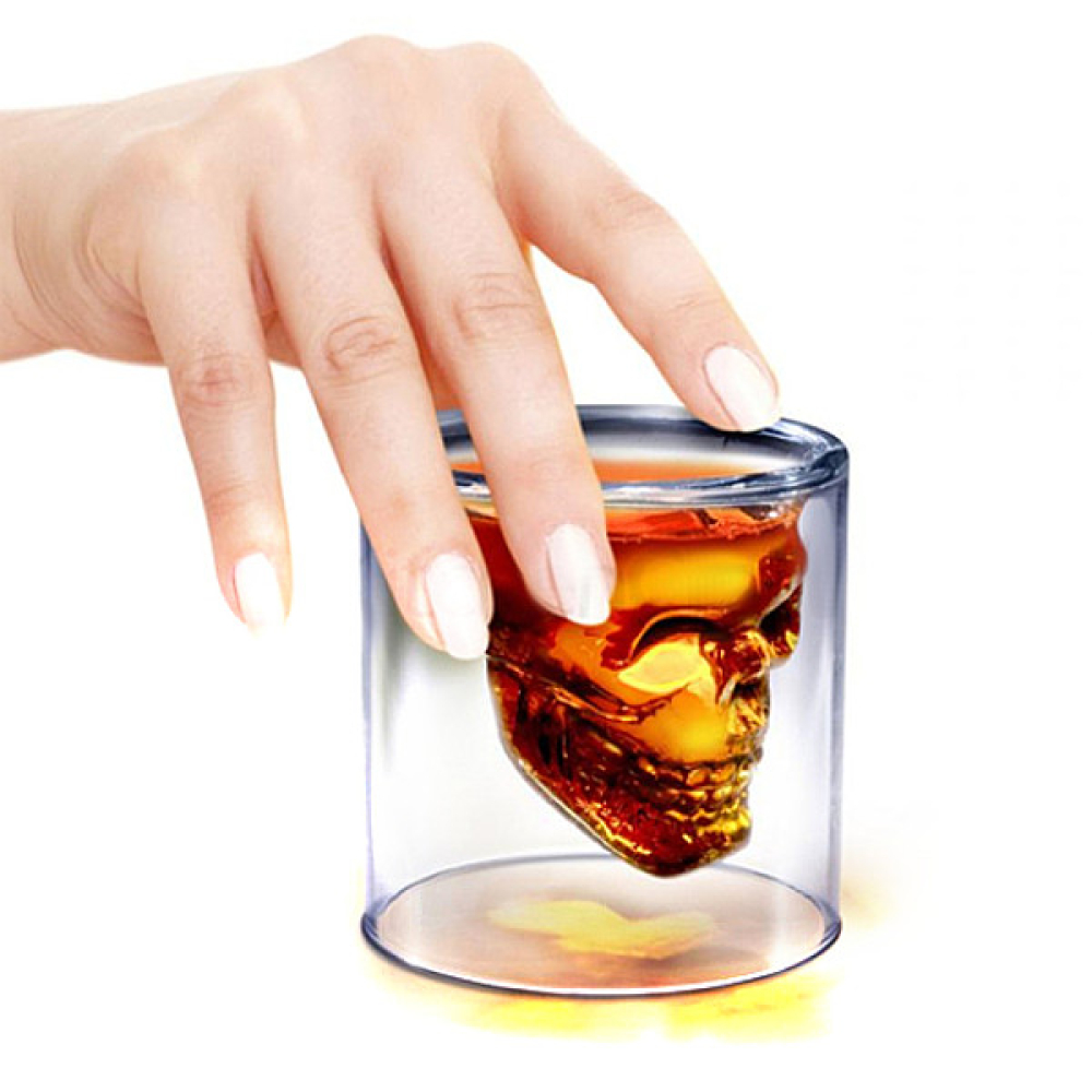 Склянка для віскі Kitchen Craft DOOMED SKULL, 0,25 л