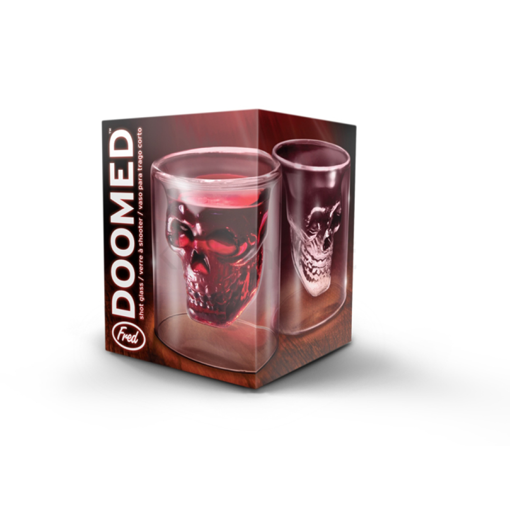 Склянка для віскі Kitchen Craft DOOMED SKULL, 0,25 л