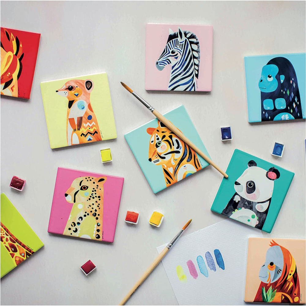 Подставка под кружку Maxwell & Williams Orangutan PETE CROMER, керамика, 9,5 х 9,5 см