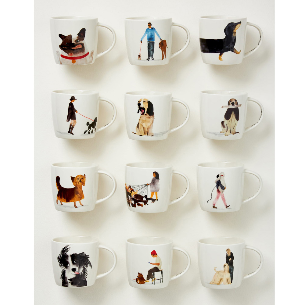 Кружка Maxwell & Williams BEST FURRY FRIENDS Hair, фарфор, 400 мл