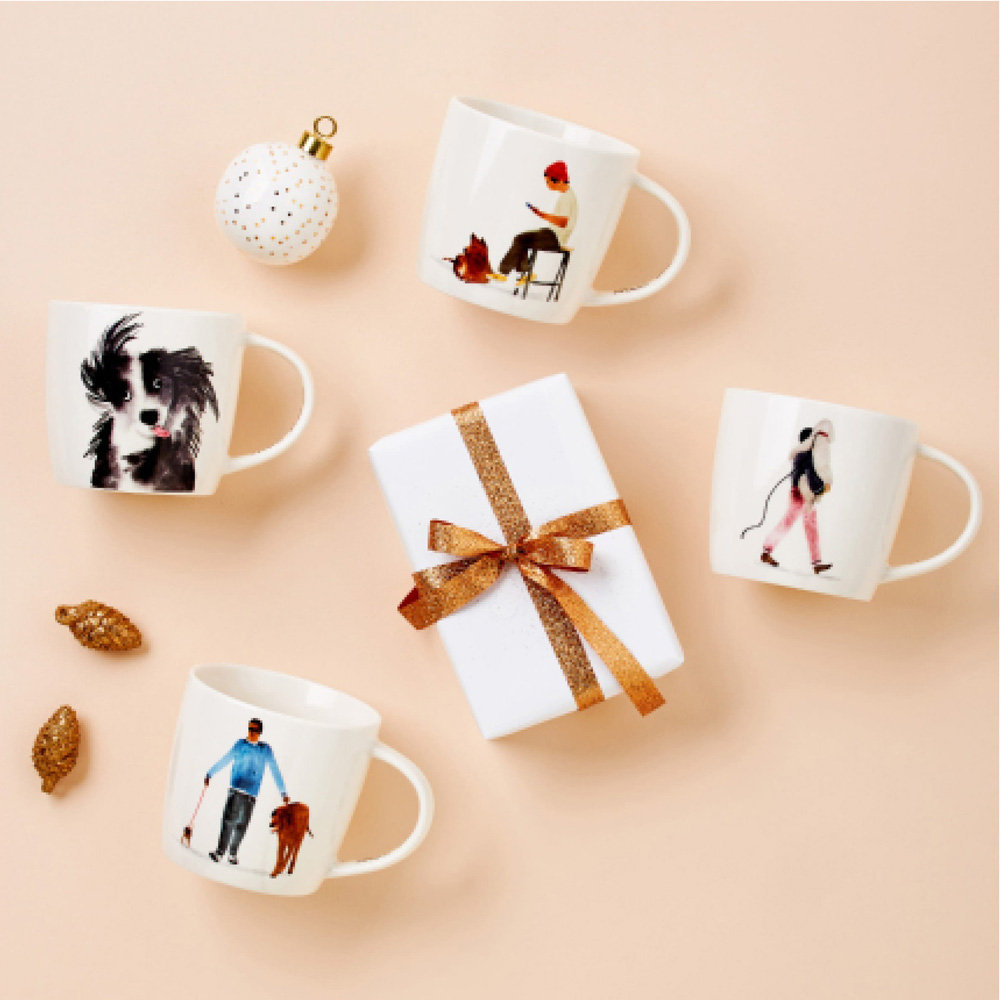 Кружка Maxwell & Williams BEST FURRY FRIENDS Hair, фарфор, 400 мл