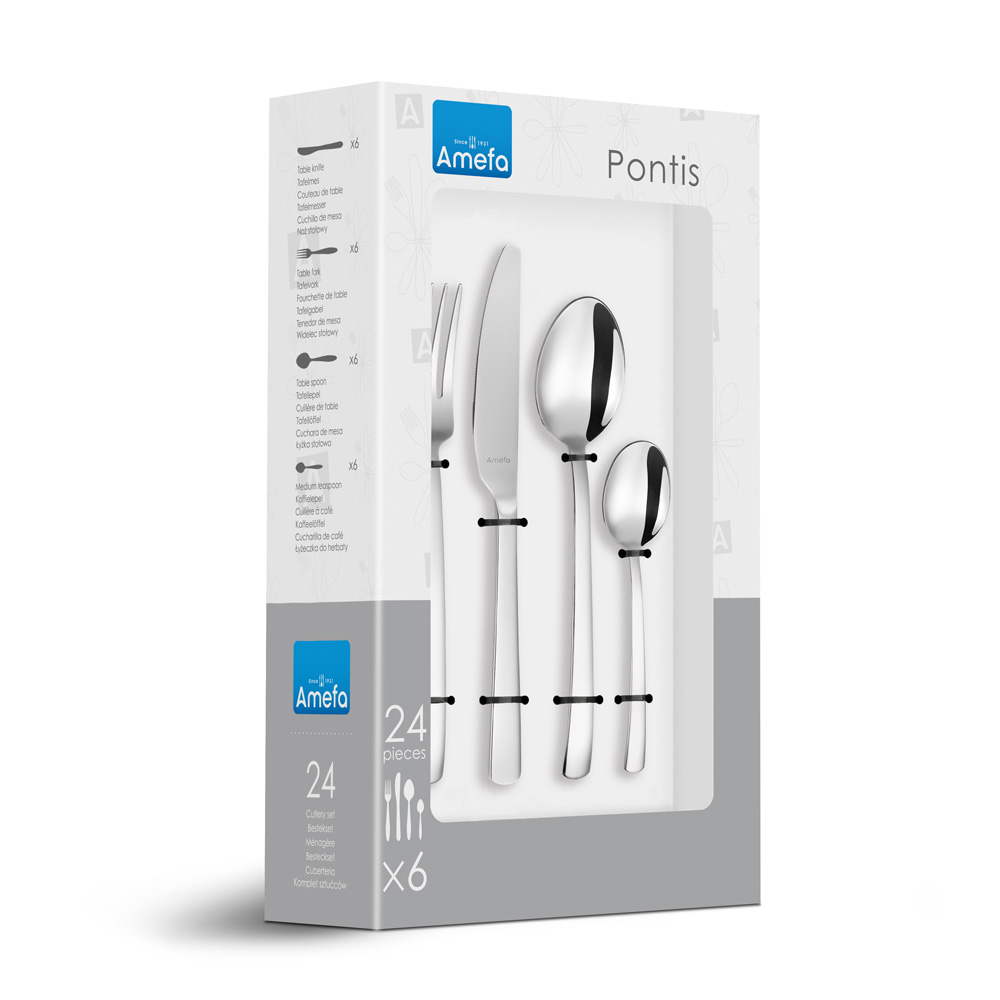 Набор столовых приборов Amefa PONTIS, 24 пр.
