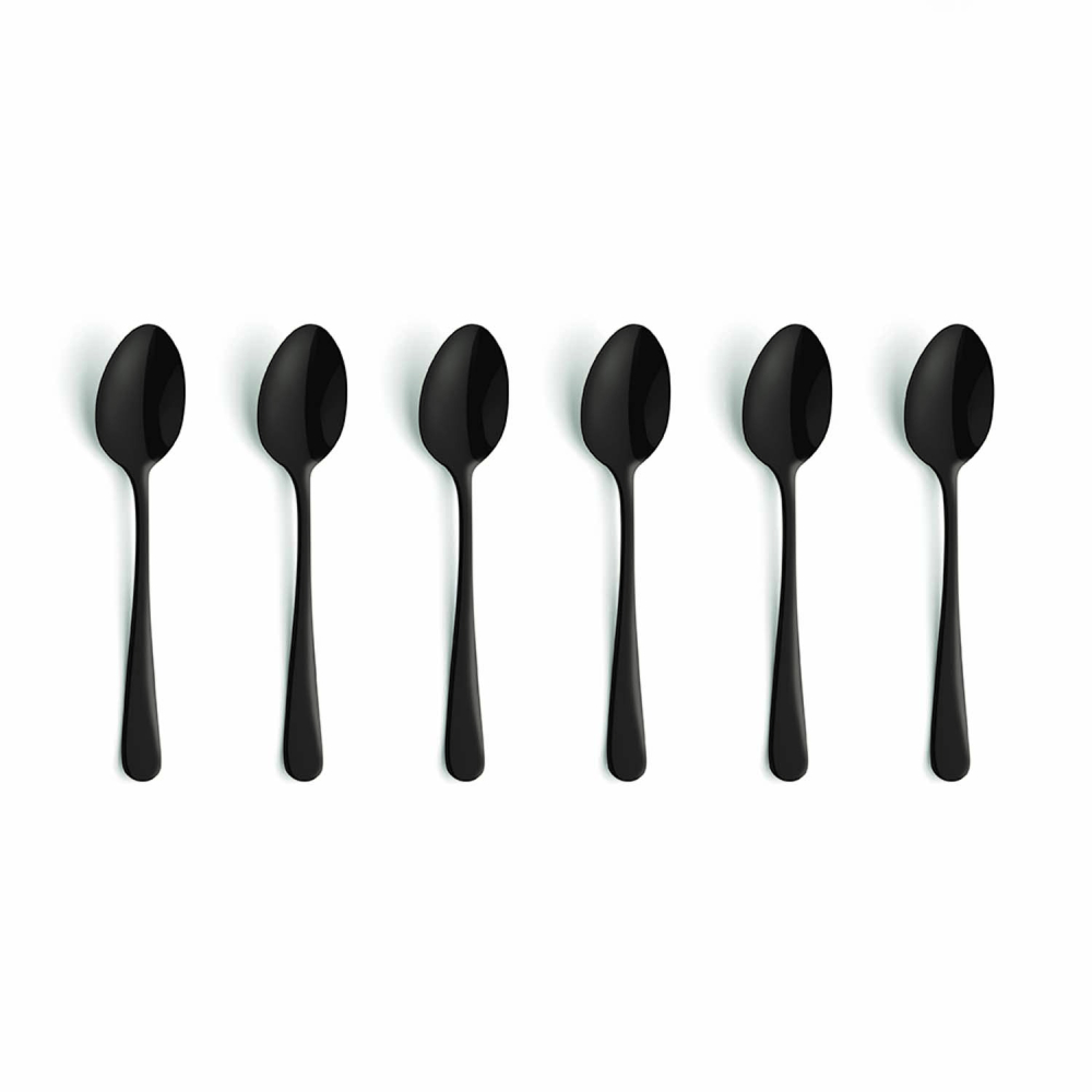 Набір ложок для кави Amefa AUSTIN BLACK, 6 пр.