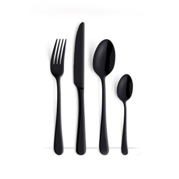Набір столових приборів Amefa AUSTIN BLACK, 24