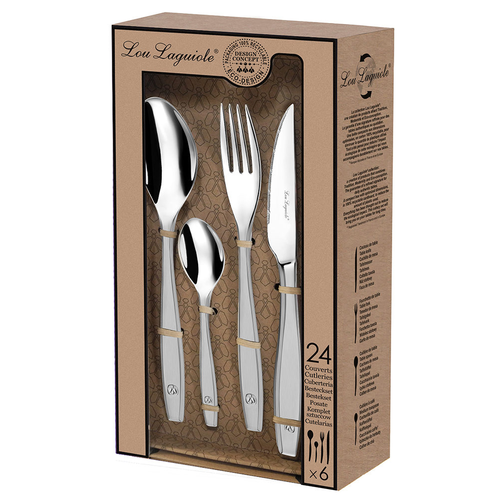 Набор столовых приборов Amefa FIGURE, 24 пр.