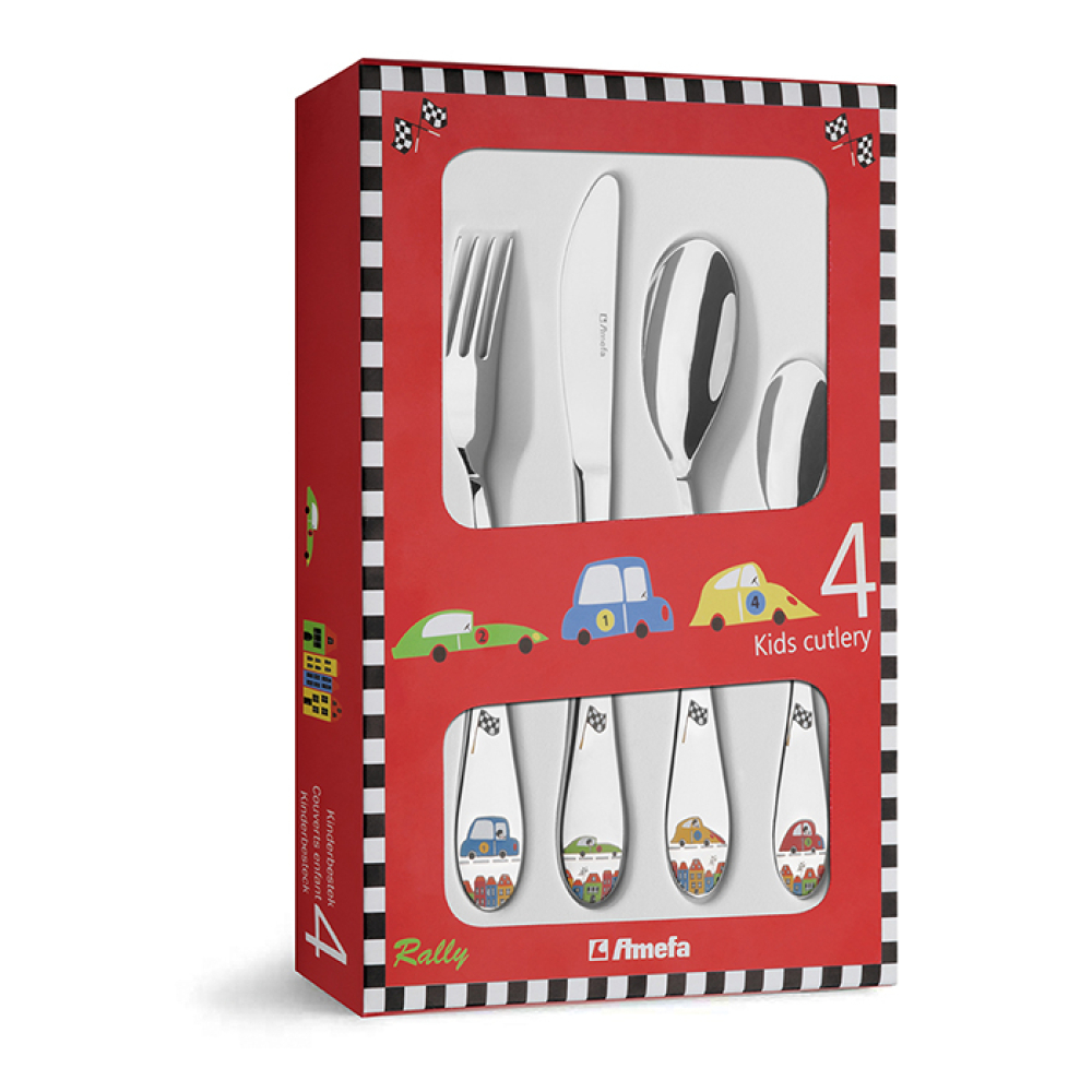 Набор детских столовых приборов Amefa RALLY, 4 пр.
