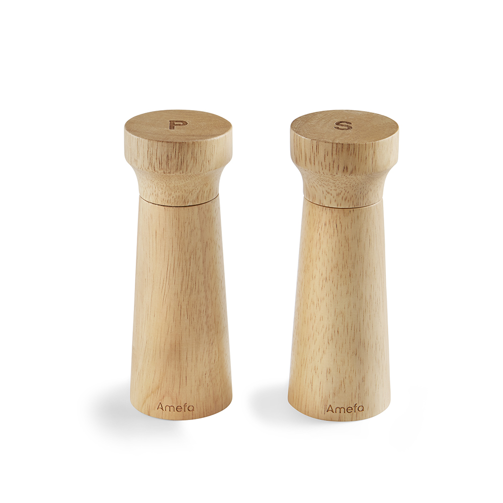 Набір для солі та перцю Amefa MODERN WOOD, 15 см, 2 пр.