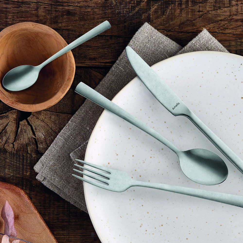 Набор столовых приборов Amefa MANILLE STONEWASH, 16 пр.