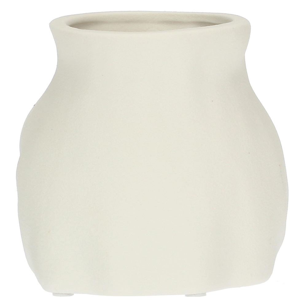 Кашпо Rituali Domestici LOVE FIST, фарфор, диам. 13 см, выс. 13 см