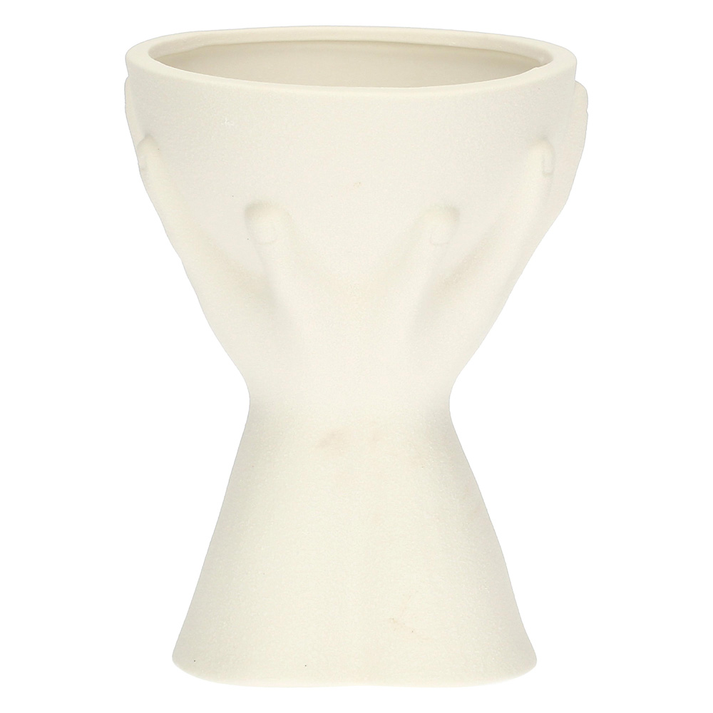 Кашпо Rituali Domestici LOVE HANDS, фарфор, диам. 16 см, выс. 22 см
